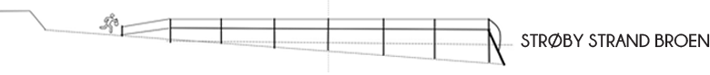 Strøby Strand Broen Logo
